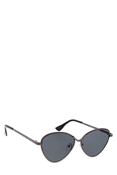Shaded Tint Round Sunglasses